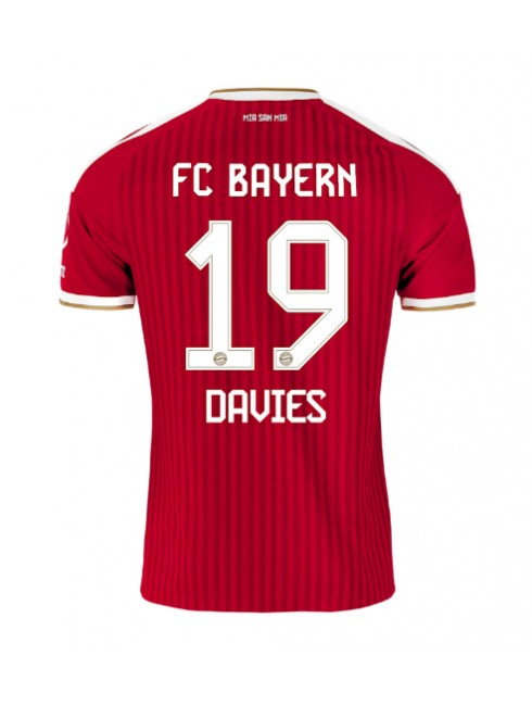 Bayern Munich Alphonso Davies #19 Replika Hemmakläder 2026-27 Kortärmad Bayern Munich Alphonso Davies #19 Replika Hemmakläder 2026-27 Kortärmad